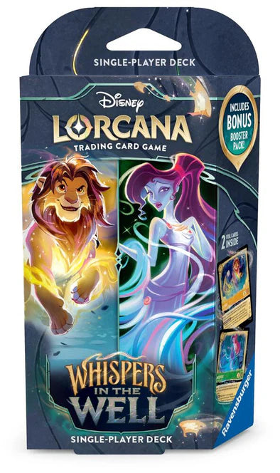 Disney Lorcana: Whispers in the Well - Starter Decks