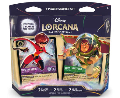 Disney Lorcana: Two-Player Starter Set - Elastigirl & Buzz Lightyear