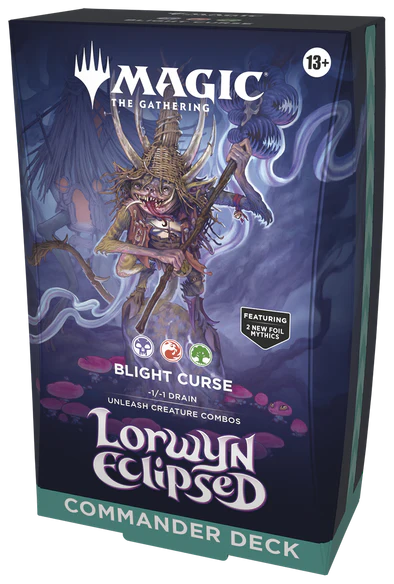 Magic: The Gathering - Lorwyn Eclipsed - Commander Deck - Blight Curse