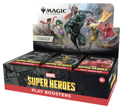 Magic: The Gathering - Universes Beyond: Marvel Super Heroes - Play Booster Box