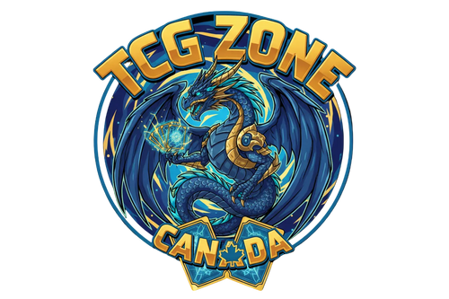 TCG Zone Canada Logo - Blue Gold Anime